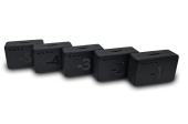 Laser Safety Linse - Set bestehend aus halben Linsen von -1 bis -5 Dioptrien